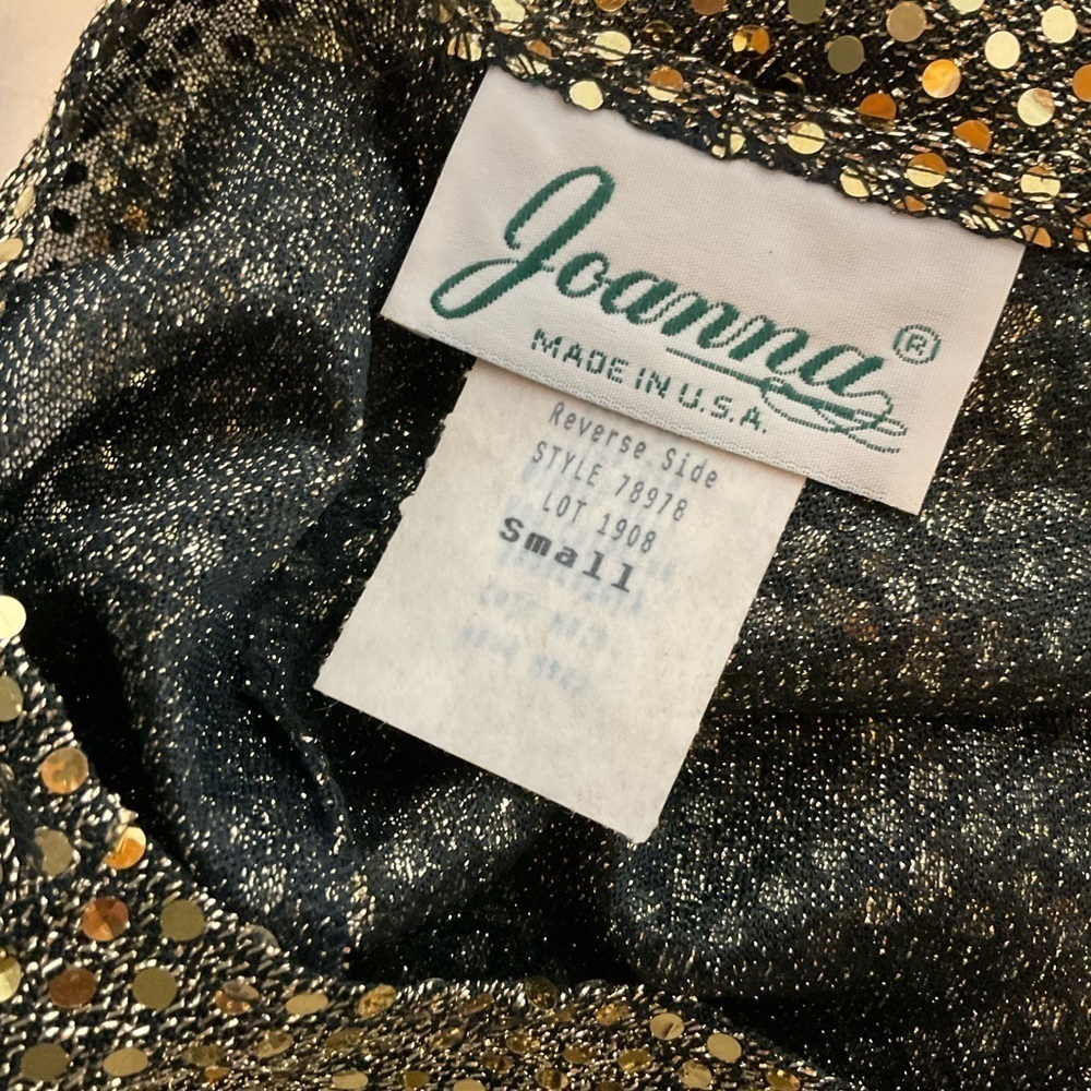 JOANNA Gold Sequin Top - Picture 4 of 5